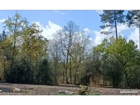 terrain 1 000 m² la brede