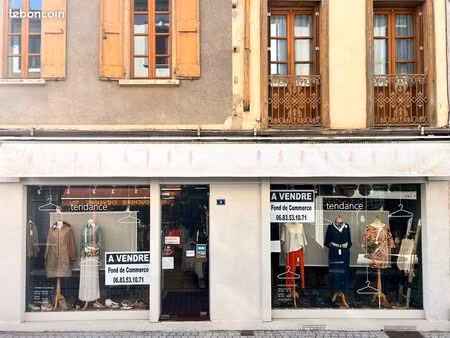 fonds de commerce prêt-à-porter – centre revel – prêt à exploiter