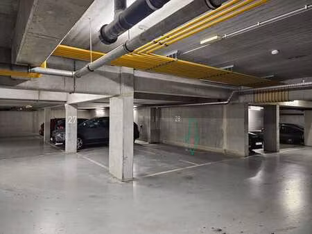 à vendre : place de parking sécurisé centre bruxelles