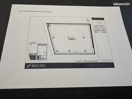 local commercial 83 m² le havre