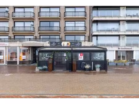 reprise d'un restaurant sur le zeedijk à oostduinkerke