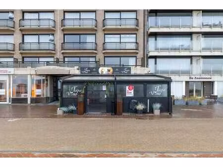 reprise d'un restaurant sur le zeedijk à oostduinkerke