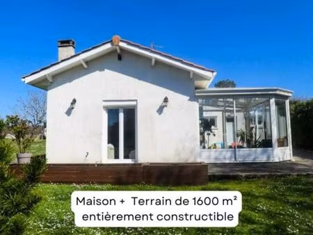 maison 107m2 + terrain constructible