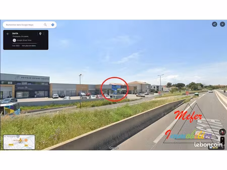 location locaux professionnels 67 m² à perpignan (66000)  1 150 €