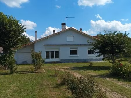 jolie maison de 77 m2 avec terrain 2500 m2 - les billaux pres de libourne - 220 000