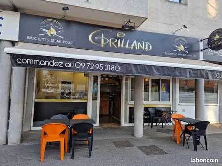 snack clé en main – centre-ville échirolles – fort potentiel