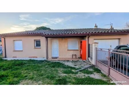 auterive centre villa t4 plein pied avec garage