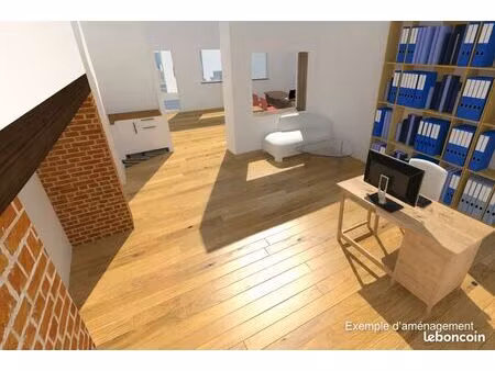 local professionnel 60 m² – axe a68 – idéal cabinet / bureaux – parking – neuf