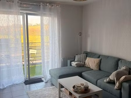 appartement meublé t3 balcon et box fermé - saint foy d'aigrefeuille