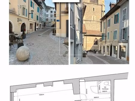 murs commerciaux 32 m² évian-les-bains