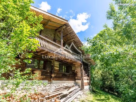 ancienne ferme   secteur calme de manigod