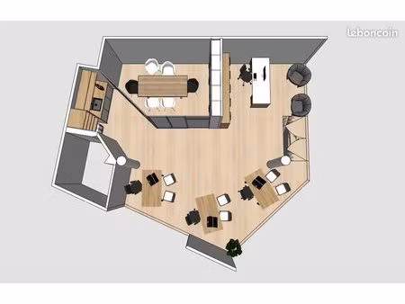 local la baule  marché des halls  emplacement n°1