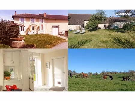 maison en pierre 142 m²  6 pièces  4 chambres  2 salles d’eau  4 wc