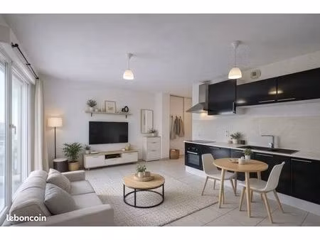 à louer studio meublé - veigy : dispo 15 mai