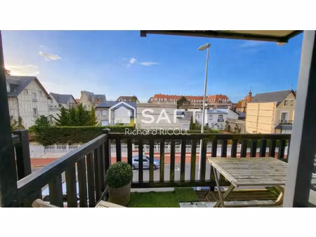 vente appartement t1 bord de mer à deauville (14800) : à vendre t1 bord de mer / 22m² deau