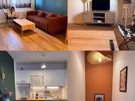 location t2 meublé 37m avec parking