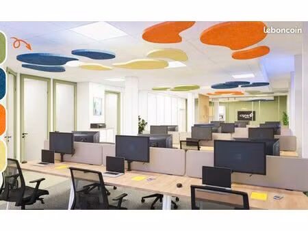 sous-location bureaux saint-herblain - 1 à 10 postes - 250 /poste/mois