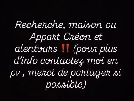 recherche logement créon et alentours