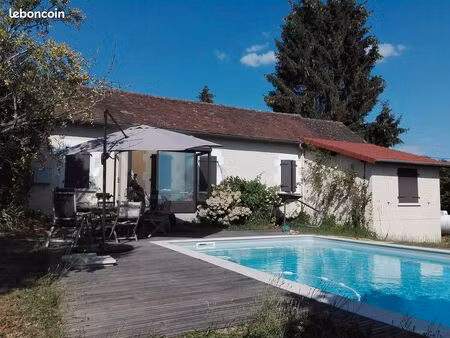 maison de campagne  piscine  grange  belle vue