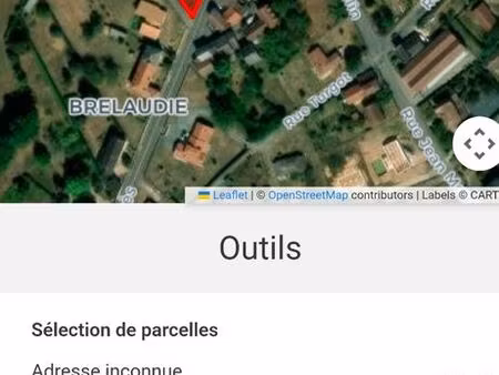 terrain 595 m² constructible