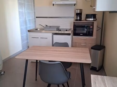 location studio meublé