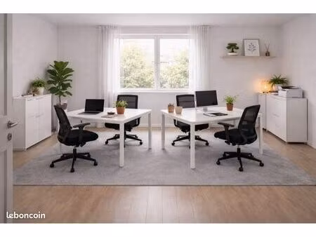 bureau privatif 2–4 postes tout équipé – parking – proche rocade/tram (pessac/mérignac/bru