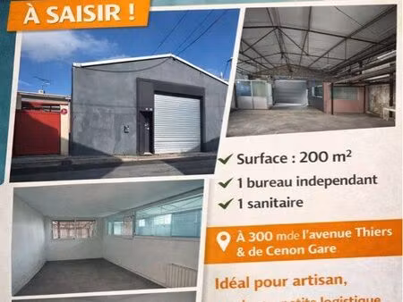 local commercial à cenon