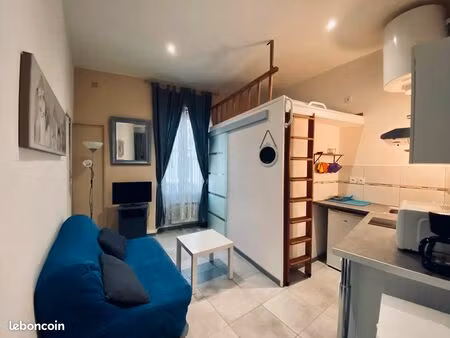 joli studio meuble mezzanine rdc