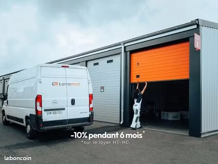box de stockage / dépôt / mini-entrepôt de 28m² à 56m² le mans - arnage