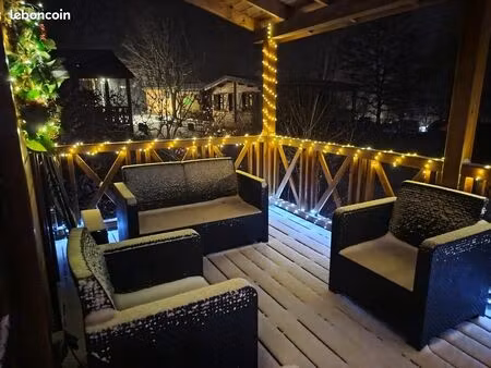 chalet 2/4 pers. bord d'un lac dans le morvan