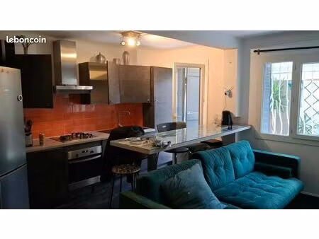 t3 meublé avec terrasse 13007