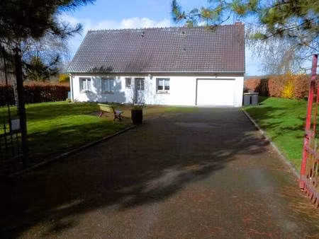 pavillon individuel (4 ch.) à 15mn chu et 20mn d'amiens-centre ville