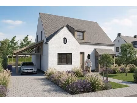 nieuw te bouwen alleenstaande woning te horebeke.