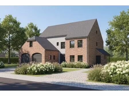 nieuw te bouwen alleenstaande woning te oekene.