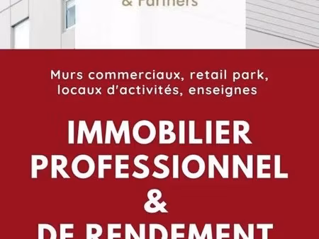 vente commerce 580 m²