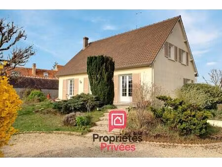 cepoy proche montargis - a vendre maison de 130 m2 - 6 pieces - sous-sol total - terrain 1
