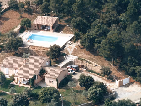 viager occupé - maison t6 + studio avec piscine - mornas (84