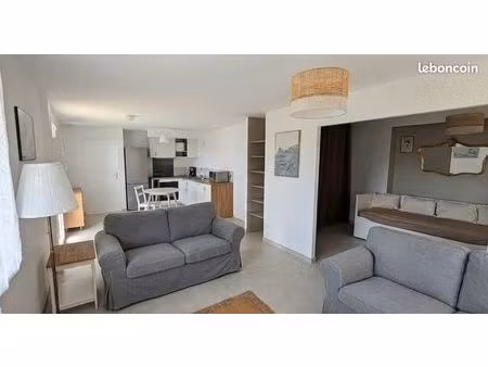 t3 rénové (55 m²) plain-pied avec jardin – centre-ville