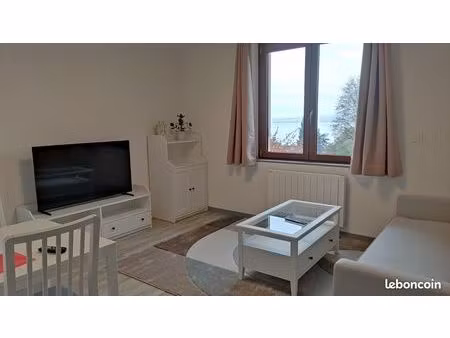 grand f2 57 m2 lumineux confortable avec vue lac