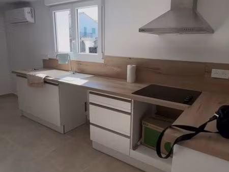 t2 meublé bas de maison