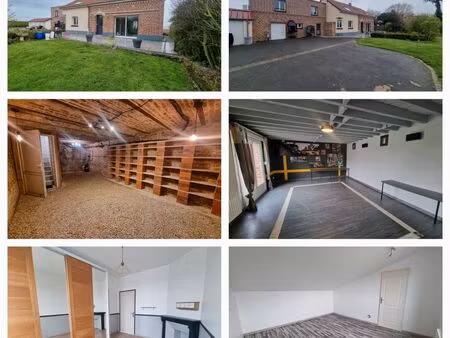 grande maison familiale 220 m² – 4 chambres – jardin – axe amiens / roye