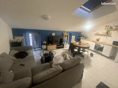 appartement t3 – 50 m² – lumineux – 2 chambres – cuisine ouverte