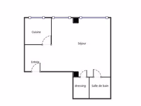 appartement 1 pièce - 42 m²