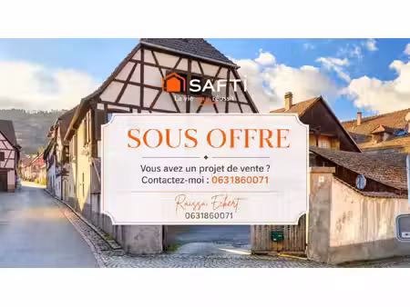 hunawihr - maison 143 m² + grande grange à hunawihr