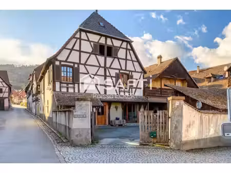 hunawihr - maison alsacienne 143 m²  4 ch. et dépendances  maison rénovée et habitable