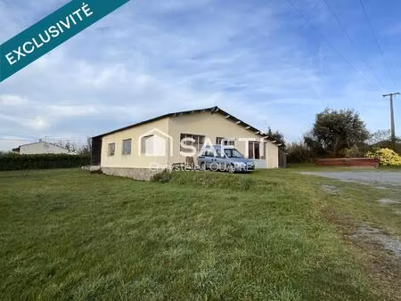 hangar de 200m² sur terrain constructible 2644m²