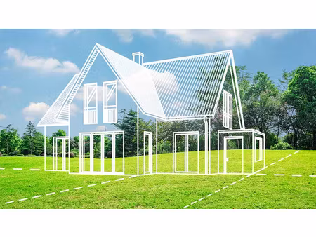 exclusivité terrain constructible hors lotissement 809 m2