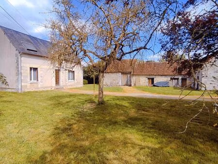 maison de pays chaumussay 95 m² avec grange sur 5300m²