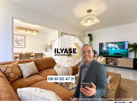 appartement t5 | 84 m² | 3 ch | 2 balcons