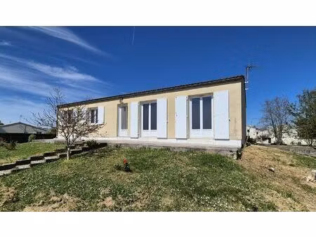 achat maison 4 pièces 95m² plassay 17250